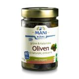 MANI Grüne & Kalamata Oliven al naturale, entkernt