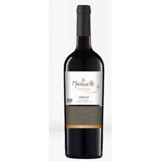 Rotwein, Marouette, 100% Merlot PRESTIGE, IGP Pays d''Oc, Frankreich