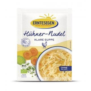 Hühner-Nudel Klare Suppe Bio