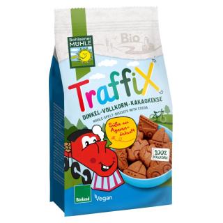 TraffiX Dinkel-Vollkorn-Kakaokekse