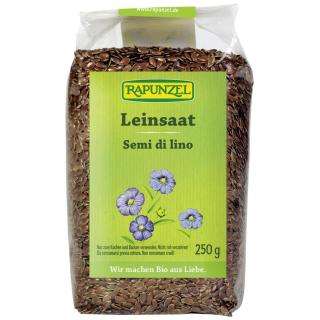 Leinsaat braun