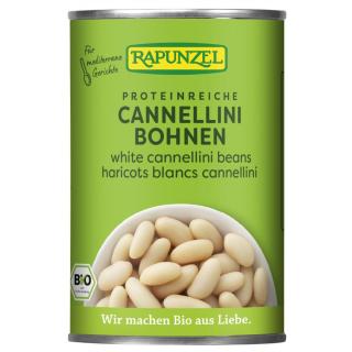 Weiße Cannellini Bohnen in der Dose