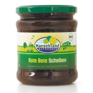 Bioland Bio-Rote Bete Scheiben 370 ml Gl. MARSCHLAND