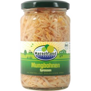 Bio-Mungbohnen Sprossen 370 ml Gl. MARSCHLAND