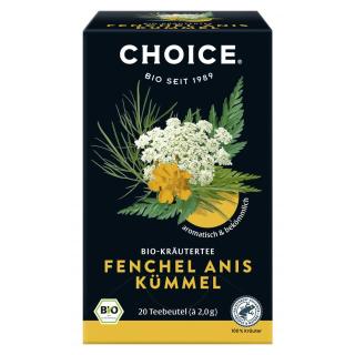 CHOICE®  Fenchel Anis Kümmel Bio