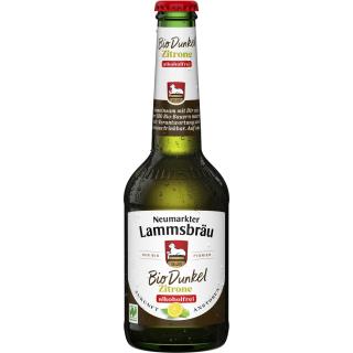 Lammsbräu Dunkel &Pure Zitrone Alkoholfrei (Bio)