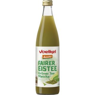 fairer Eistee Grüner Tee Matcha