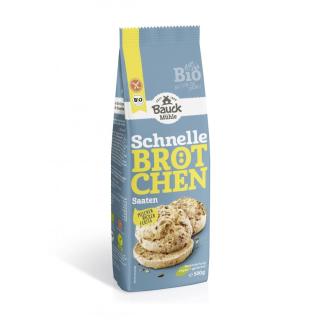 Schnelle Brötchen Saaten glutenfrei Bio