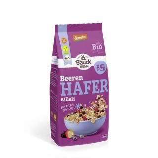 Hafer Müsli Beeren Demeter glutenfrei