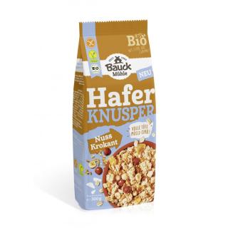 Hafer Knusper Müsli Nuss Krokant Bio gf