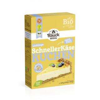 Schneller Käsekuchen glutenfrei Bio