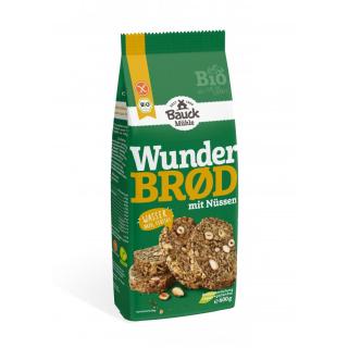 Wunderbrød mit Nüssen glutenfrei Bio
