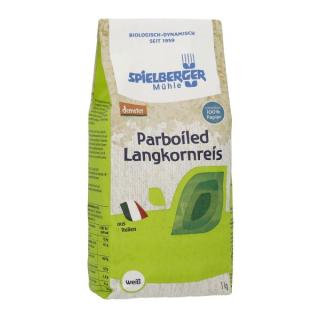 Parboiled-Reis, Langkorn, weiß, demeter