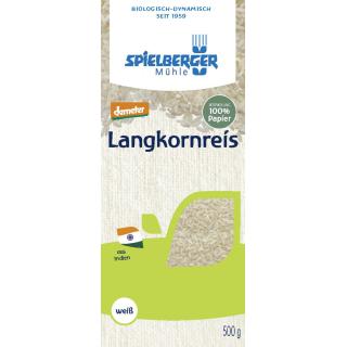 Langkornreis, weiß, demeter