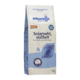 Sojamehl, vollfett geröstet, demeter