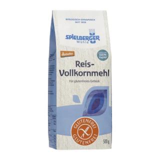 Reis-Vollkornmehl, glutenfrei, demeter