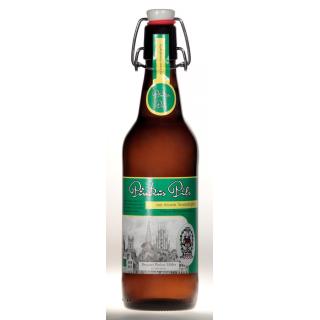 Pinkus Pils in der Bügelflaschen 16er