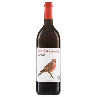 Merlot BECCO halbtrocken 1l