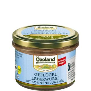 Geflügel-Leberwurst mit Sonnenblumenöl