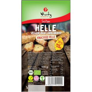 Helle vegane Brat+Grillwurst