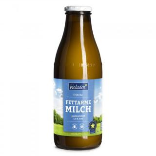 Fettarme Milch in der Flasche, 1,5 % Fett