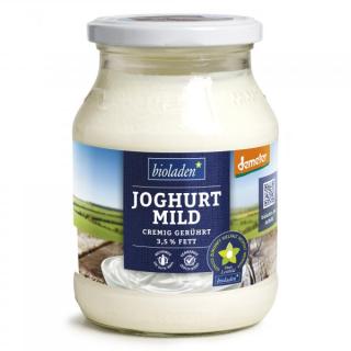 Joghurt mild im Glas, 3,5 % Fett, Demeter