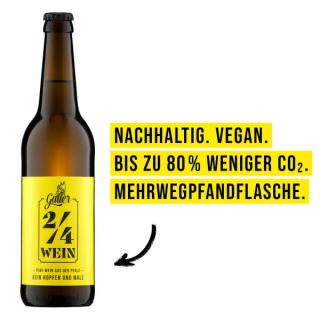 Galler 2/4 Piwi Weißwein Cuvée QbA trocken vegan