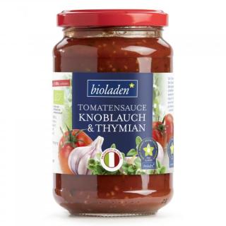 Tomatensauce Koblauch & Thymian