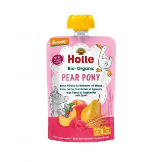 Pear Pony - Birne, Pfirsich & Himbeere mit Dinkel