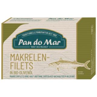 Makrelenfilets in Bio-Olivenöl