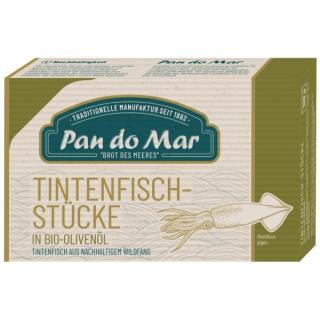 Tintenfischstücke in Bio-Olivenöl