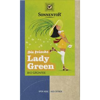 Die frische Lady Green Tee