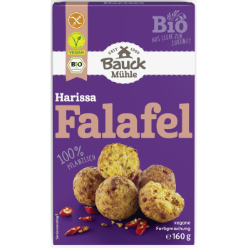 Harissa Falafel glutenfrei Bio