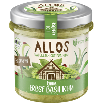 Hof Gemüse Ennos Erbse Basilikum