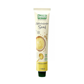 Mittelscharfer Senf in der Tube, 100 ml