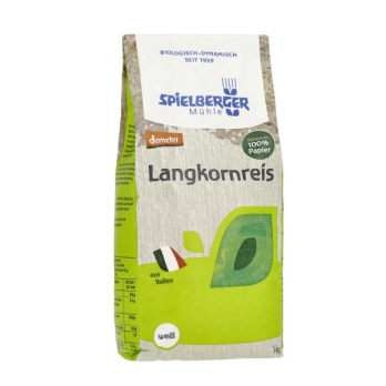 Langkornreis, weiß, demeter