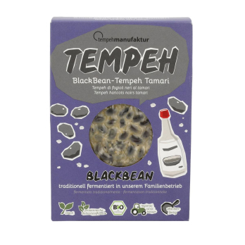 BlackBean-Tempeh Tamari
