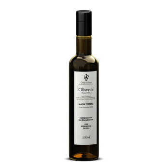 Ölkännchen Masía Terrers, 100% Arbequina, Bocairent, Valencia ES 500ml