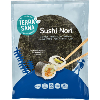 Sushi Nori Bio - 10 Blätter