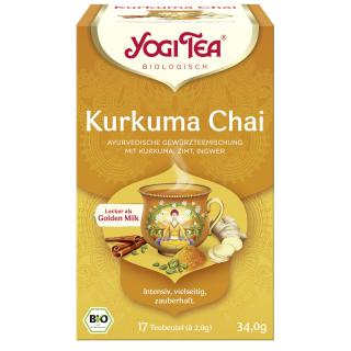 Yogi Tea® Kurkuma Chai, Bio-Gewürztee