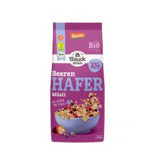 Hafer Müsli Beeren Demeter glutenfrei