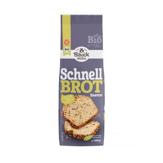 Schnellbrot mit Saaten glutenfrei Bio