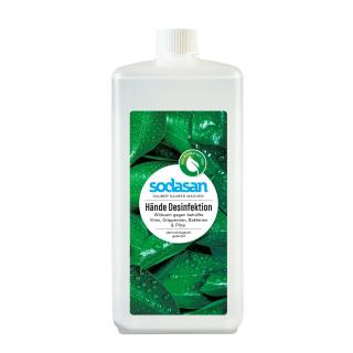 Hände Desinfektion Euroflasche