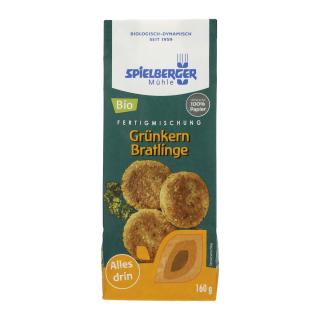 Grünkern Bratlinge, Fertigmischung, kbA