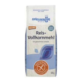 Reis-Vollkornmehl, glutenfrei, demeter