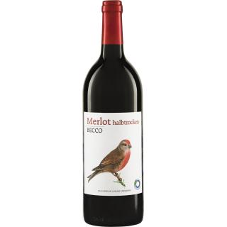 Merlot BECCO halbtrocken 1l