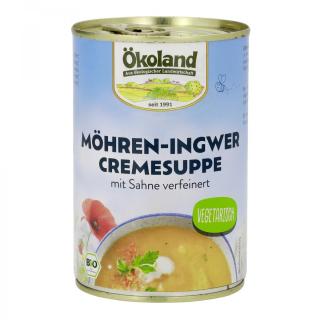 Möhren-Ingwer-Cremesuppe