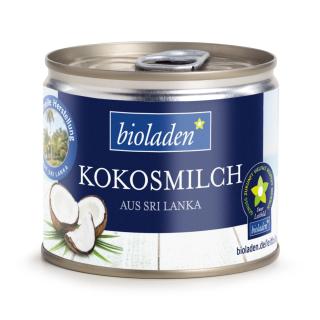 Kokosmilch mit 60 % Kokosnussanteil