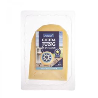 Gouda jung, in Scheiben