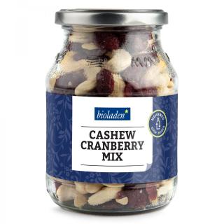 Cashew-Cranberry-Mix im Pfandglas